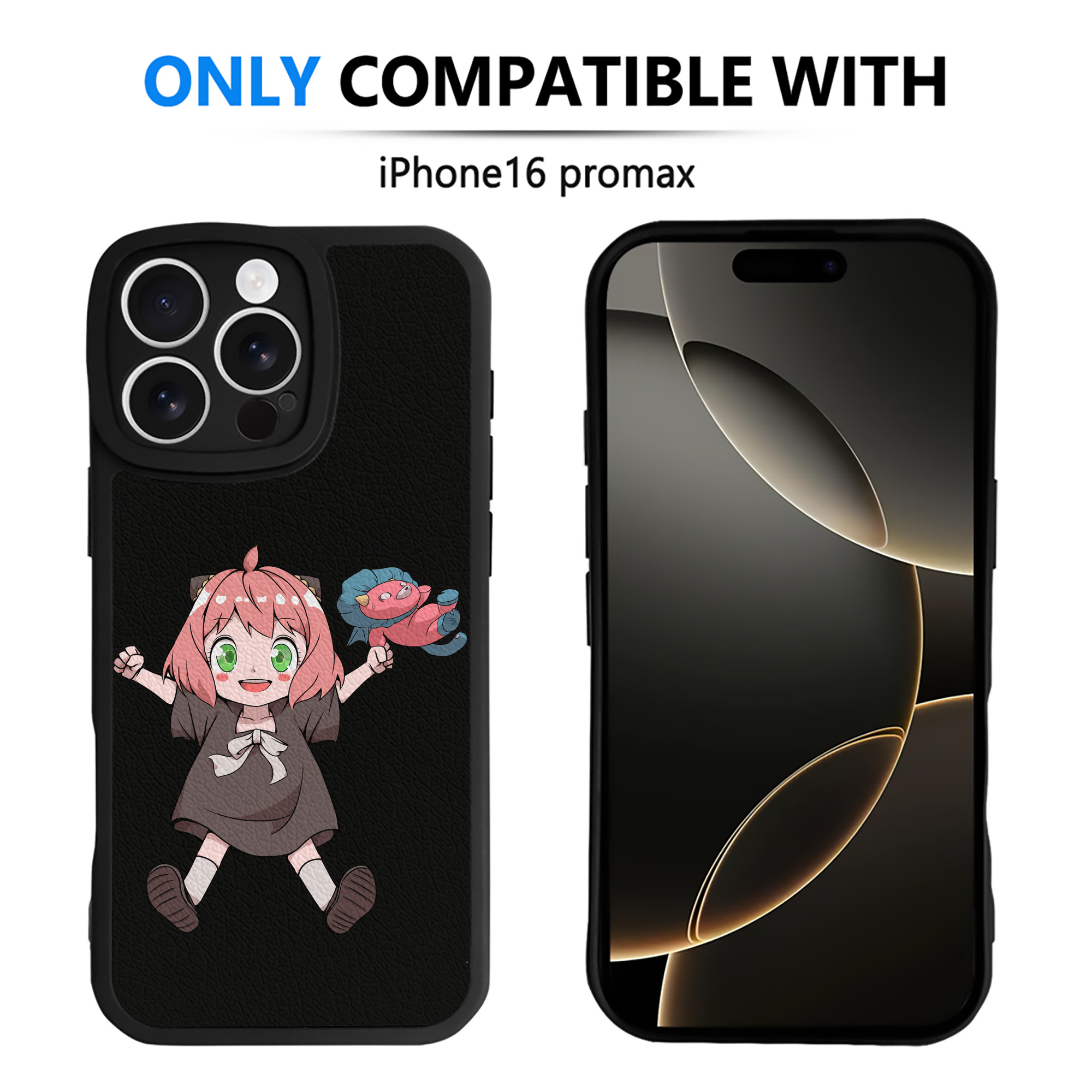 （画像用） SPY×FAMILY间谍家家酒 【iPhone 16シリーズ対応】シリコンスマホケース（レザー調） 材質：シリコン